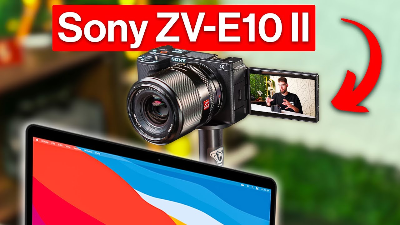 Use the Sony ZV-E10 II as a 4K Webcam with ONE Cable! – FoxTailShop